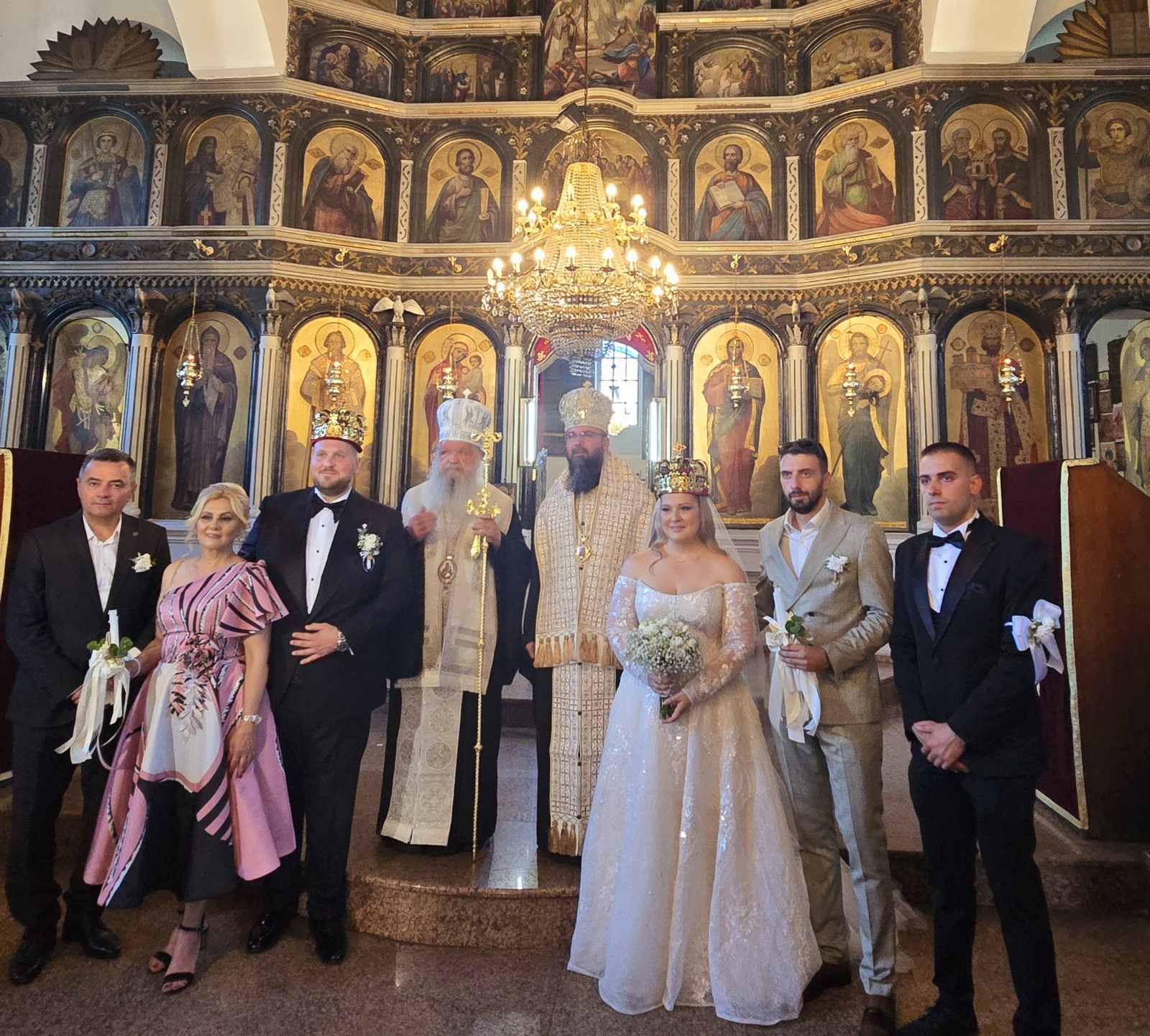 Cвета тајна Венчание на младоженците Ивица и Елена Стојкоски