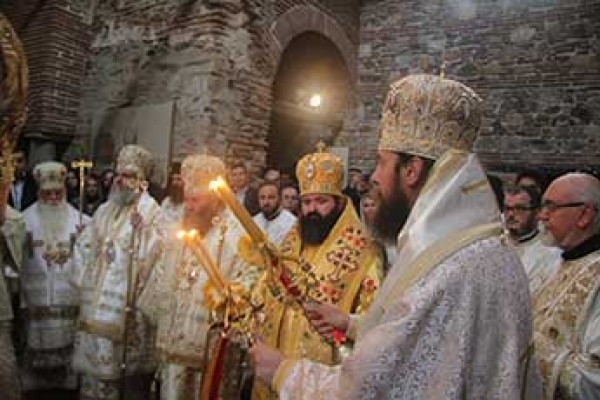 Хиротонија на новоизбраниот Епископ Полјански г. Јаков во манастирот во Водоча 
