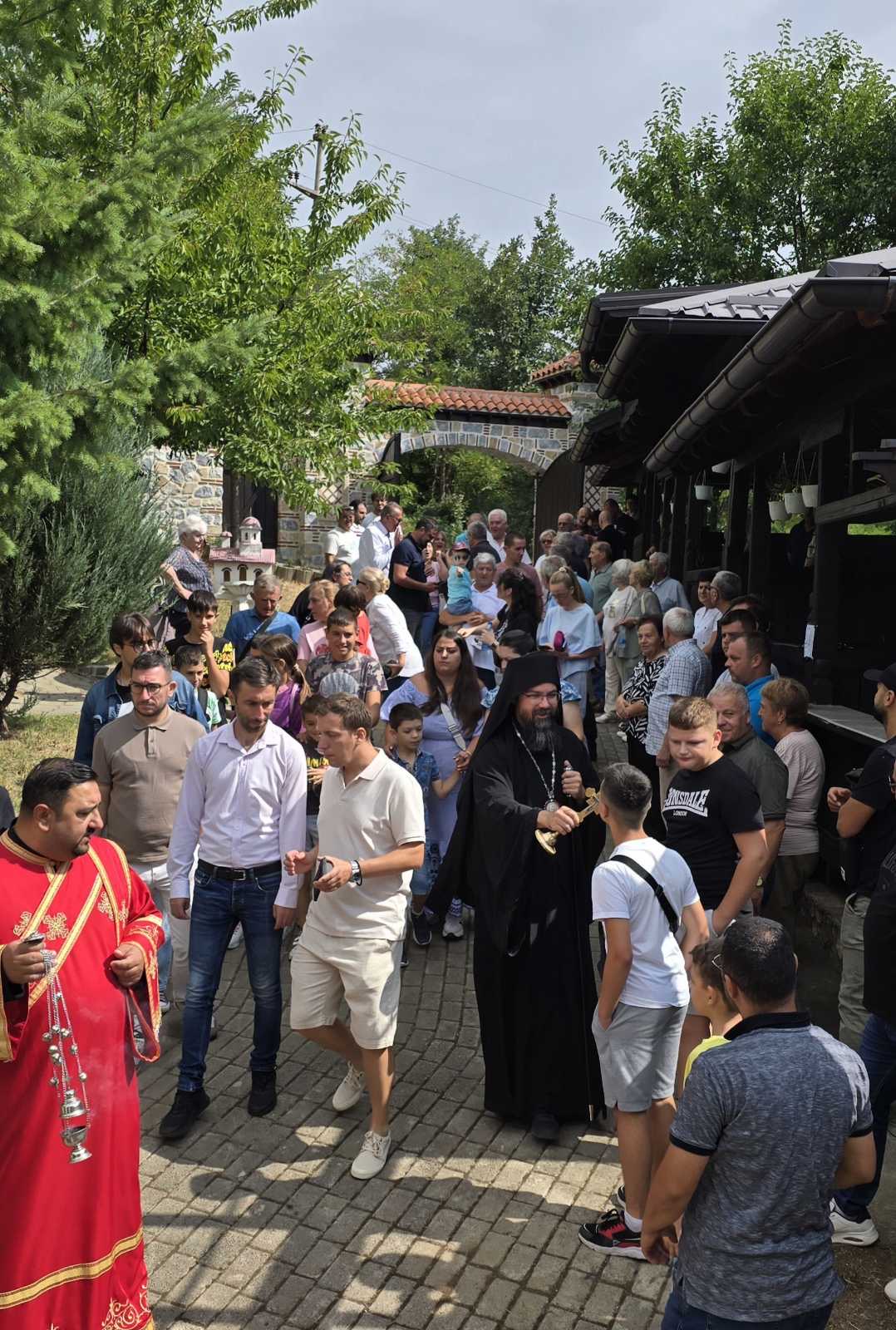 Спомен на великомаченица Марина, кај народот позната како Огнена Марија
