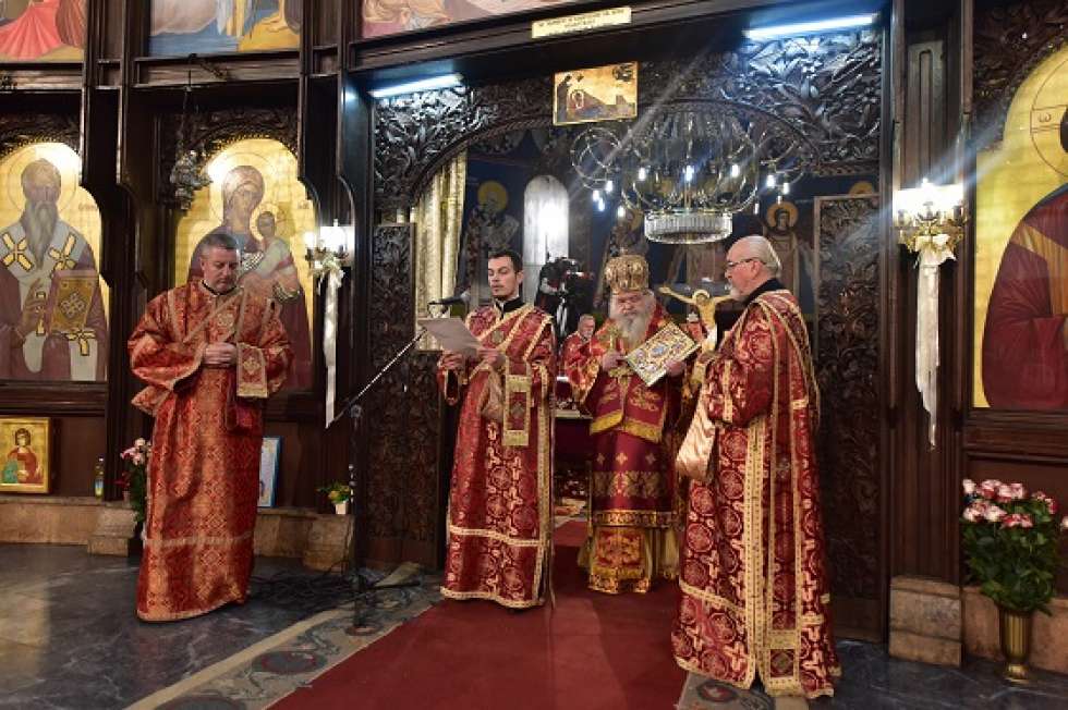 Архиерејска Литургија во чест на патронот на Македонската православна црква - СВ. КЛИМЕНТ ОХРИДСКИ