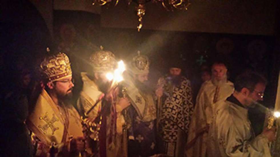 Недела на свети Григориј Палама: Сеноќно бдение во црквата на свети Григориј Палама во Струмица