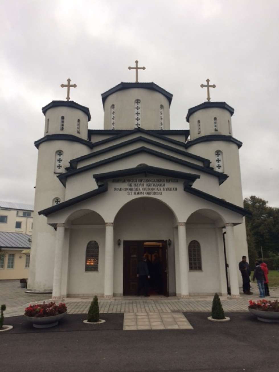 Одбележани 13 години од поставувањето на камен темелник на храмот св. Наум Охридски во Малме - Шведска