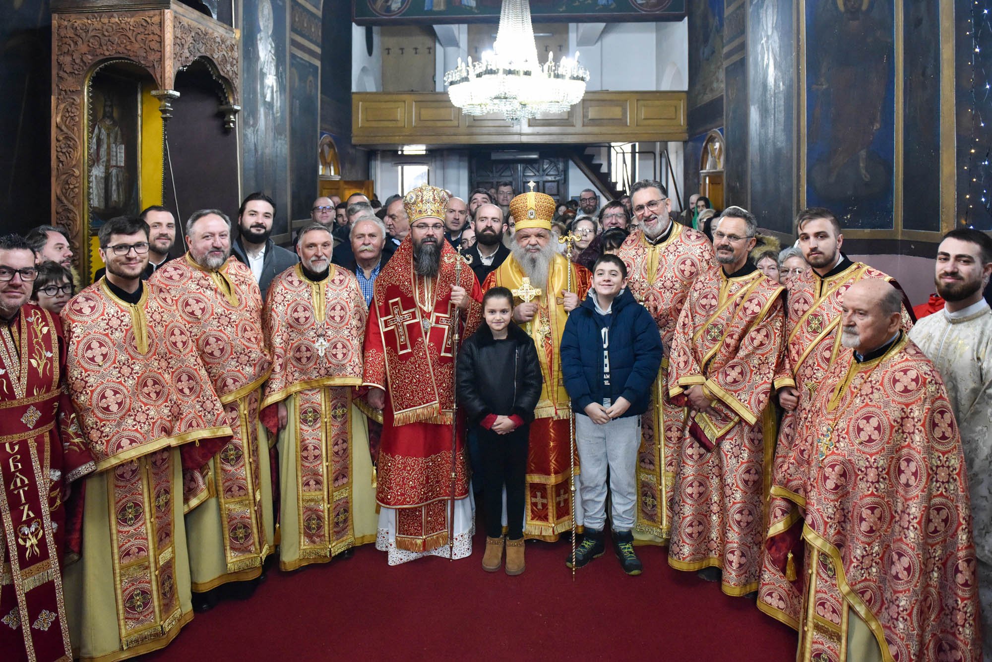 Трет ден Божик, ракополагање во храмот „Света Петка“ во Црниче, Скопје