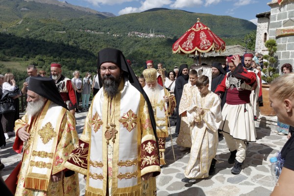 Бигорски соборно го слави својот моќен Застапник, Свети Јован Претеча и Крстител