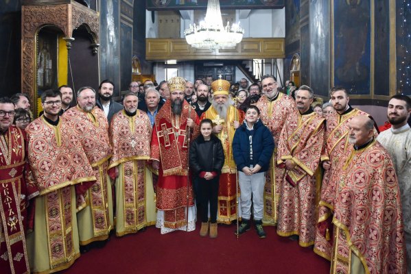 Трет ден Божик, ракополагање во храмот „Света Петка“ во Црниче, Скопје