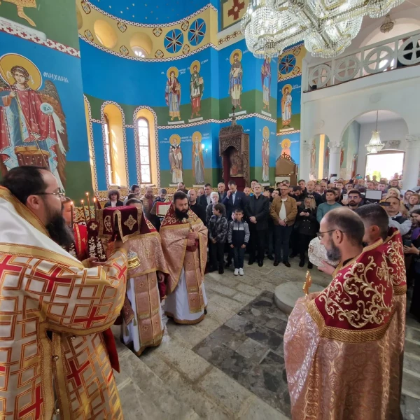 Света литургија во спомен на свети Кирил Лешочки