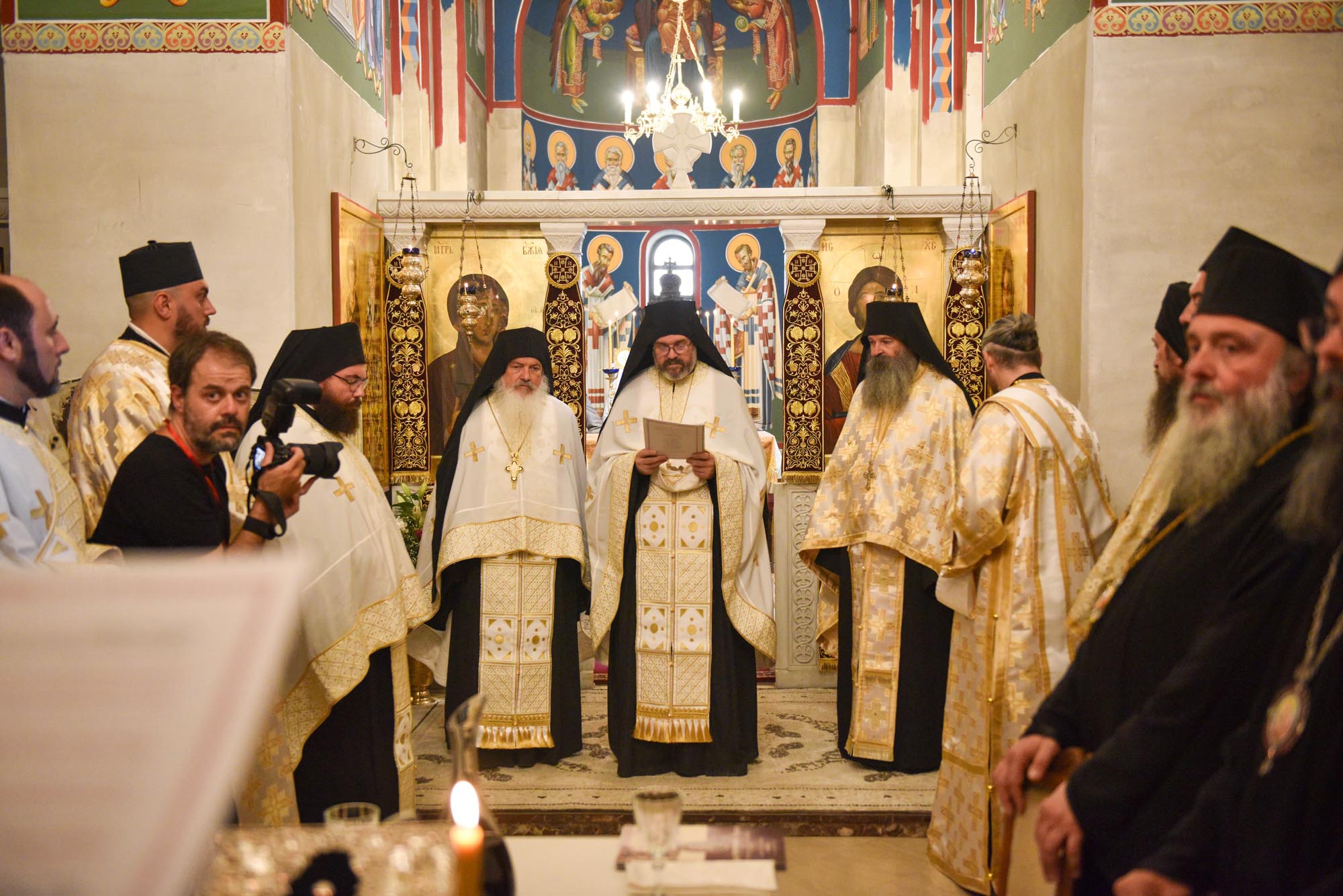 Наречение на новоизбраниот архијереј Дебарско-кичевски, архимандритот Георгиј
