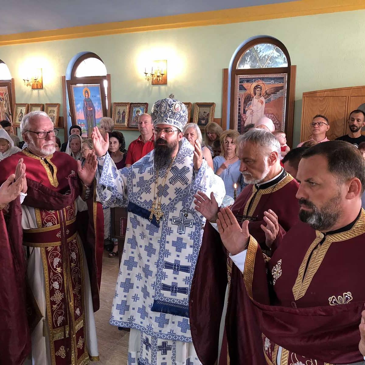 Освет ново изградениот параклис посветен на св.Сисој Велики 