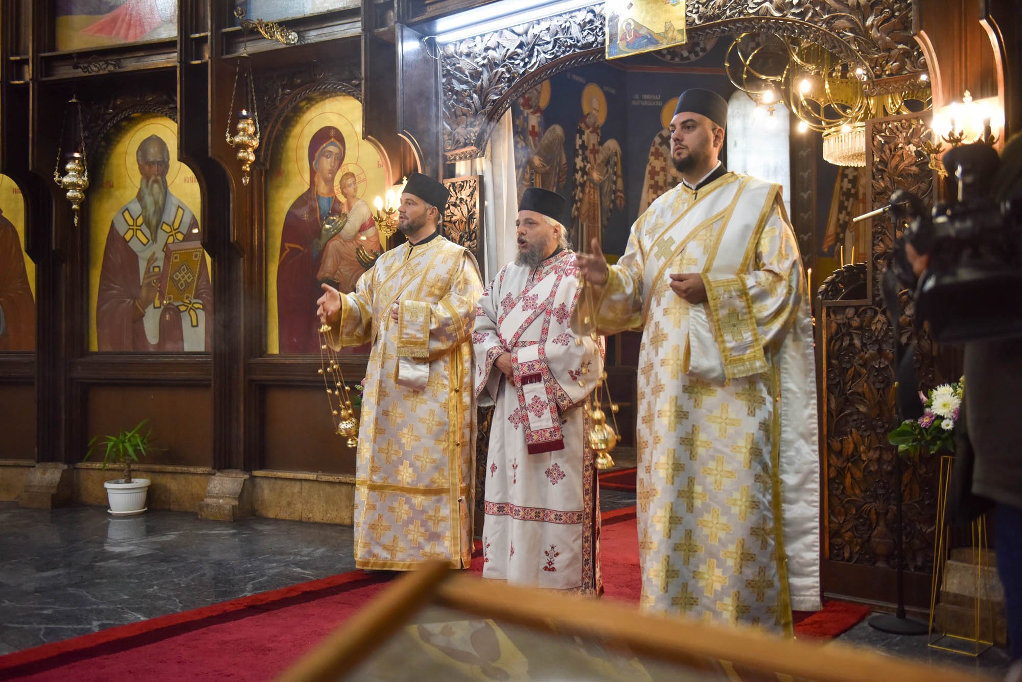 Литургиско чествување на Денот на сите македонски светители и 40-годишнината од епископската служба на Архиепископот Стефан - слика 3