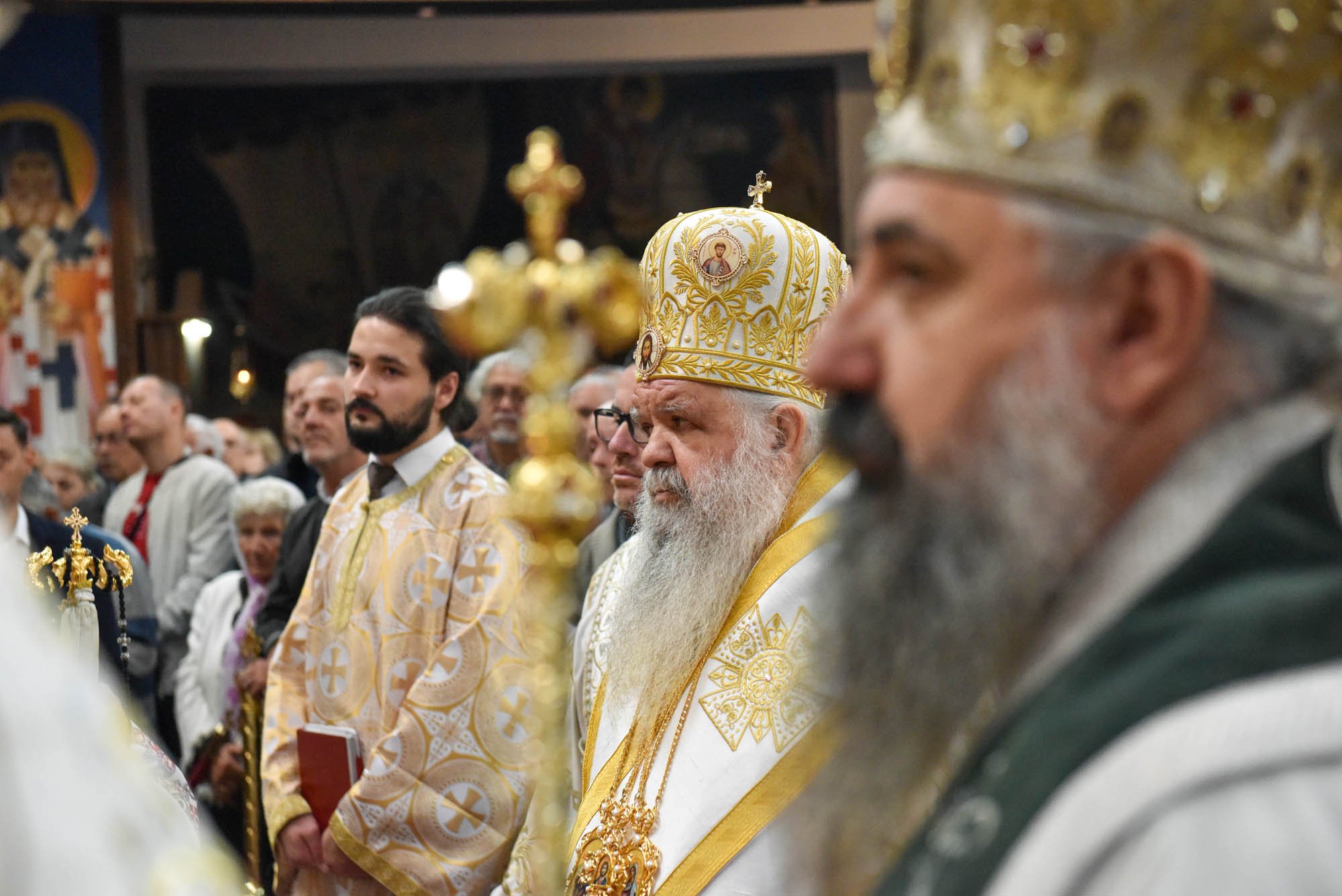 Литургиско чествување на Денот на сите македонски светители и 40-годишнината од епископската служба на Архиепископот Стефан - слика 6