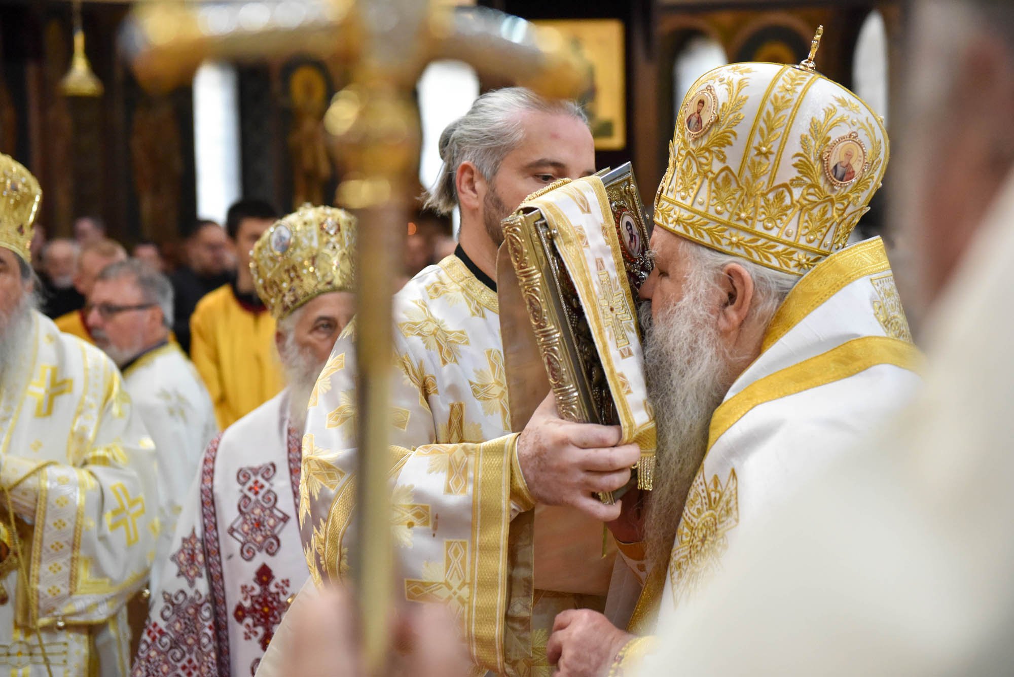 Литургиско чествување на Денот на сите македонски светители и 40-годишнината од епископската служба на Архиепископот Стефан - слика 11