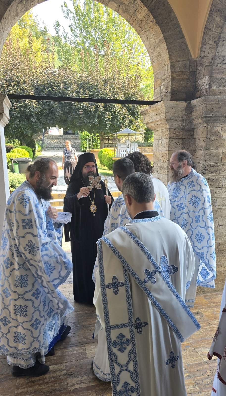 Cпомен на свети Климент Охридски, Св. Пантелејмон и св. Седмочисленици - слика 1