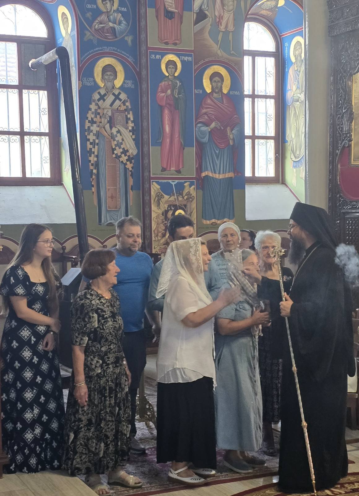 Cпомен на свети Климент Охридски, Св. Пантелејмон и св. Седмочисленици - слика 2