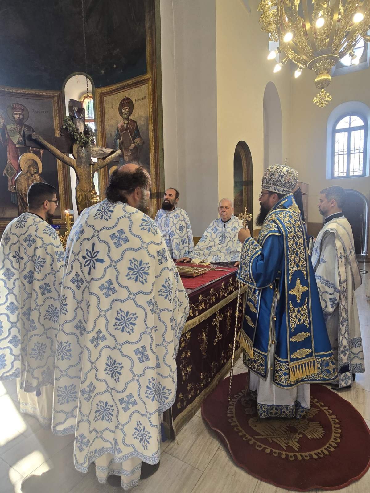 Cпомен на свети Климент Охридски, Св. Пантелејмон и св. Седмочисленици - слика 3