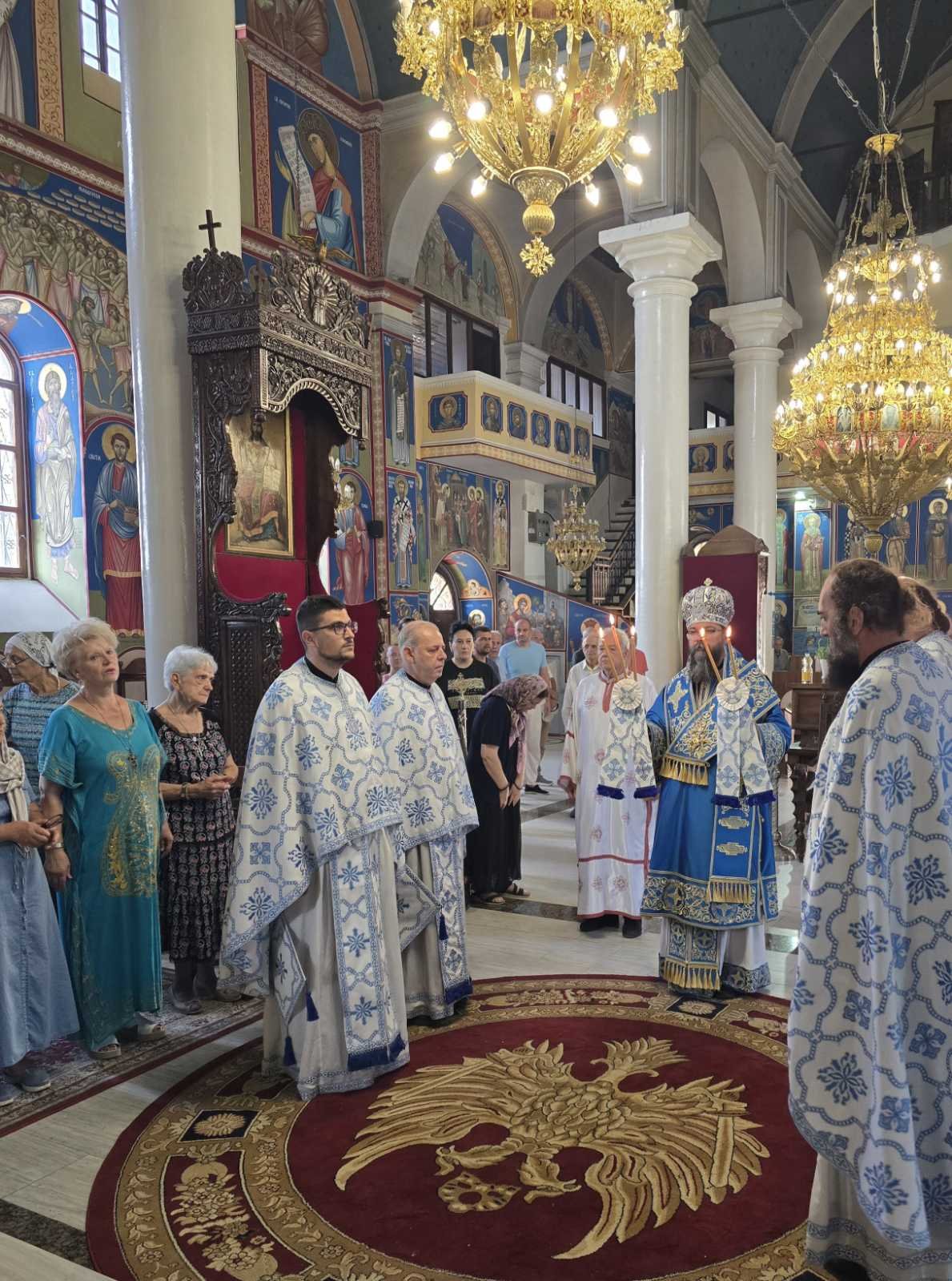 Cпомен на свети Климент Охридски, Св. Пантелејмон и св. Седмочисленици - слика 4