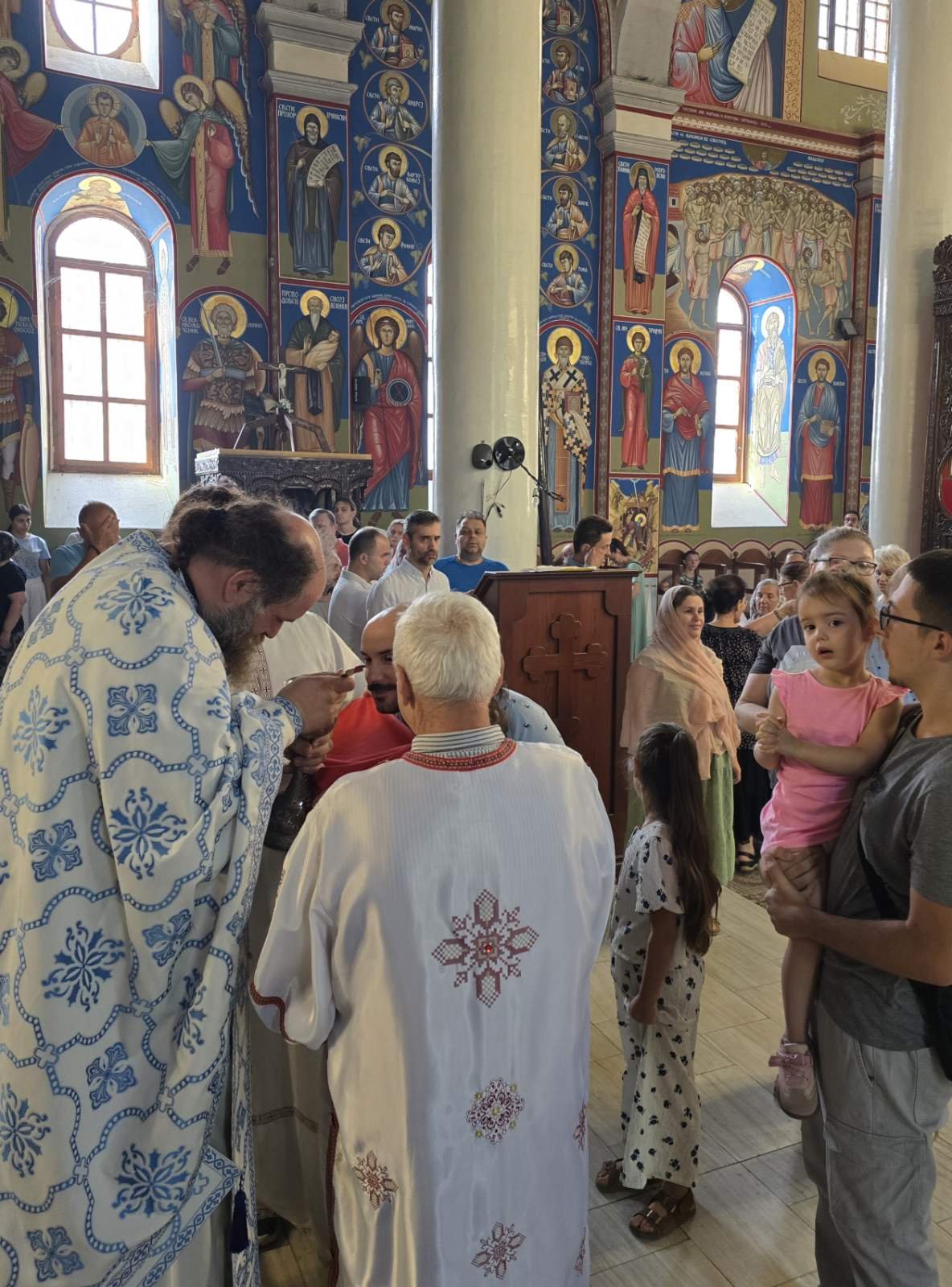 Cпомен на свети Климент Охридски, Св. Пантелејмон и св. Седмочисленици - слика 5