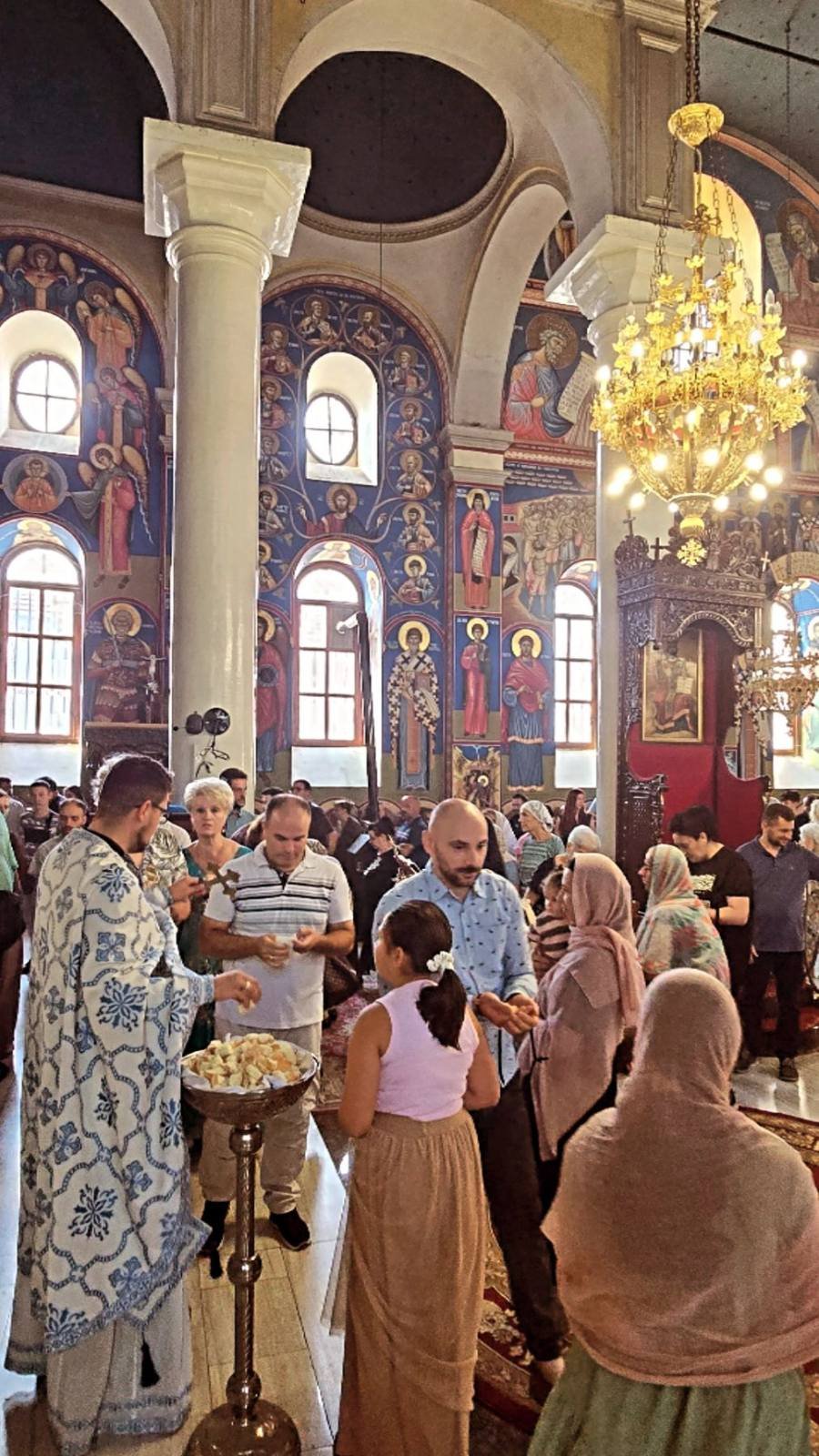 Cпомен на свети Климент Охридски, Св. Пантелејмон и св. Седмочисленици - слика 6